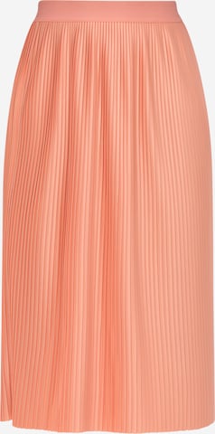 QS Skirt in Orange: front