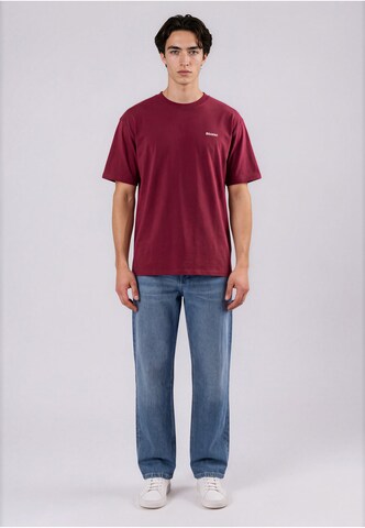 Maglietta 'Loretto' di DICKIES in rosso: frontale