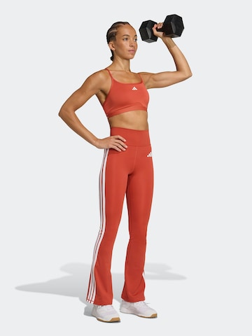 ADIDAS PERFORMANCE Бюстье Спортивный бюстгальтер 'Aeroreact' в Оранжевый: спереди