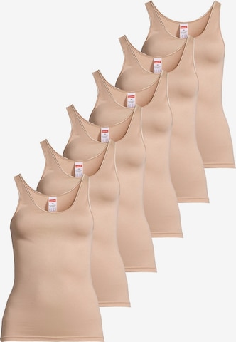 CON-TA Unterhemd 'Modal' in Beige: Vorderseite