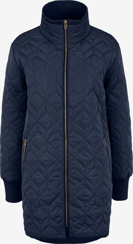 Oxmo Between-Season Jacket in Blue: front