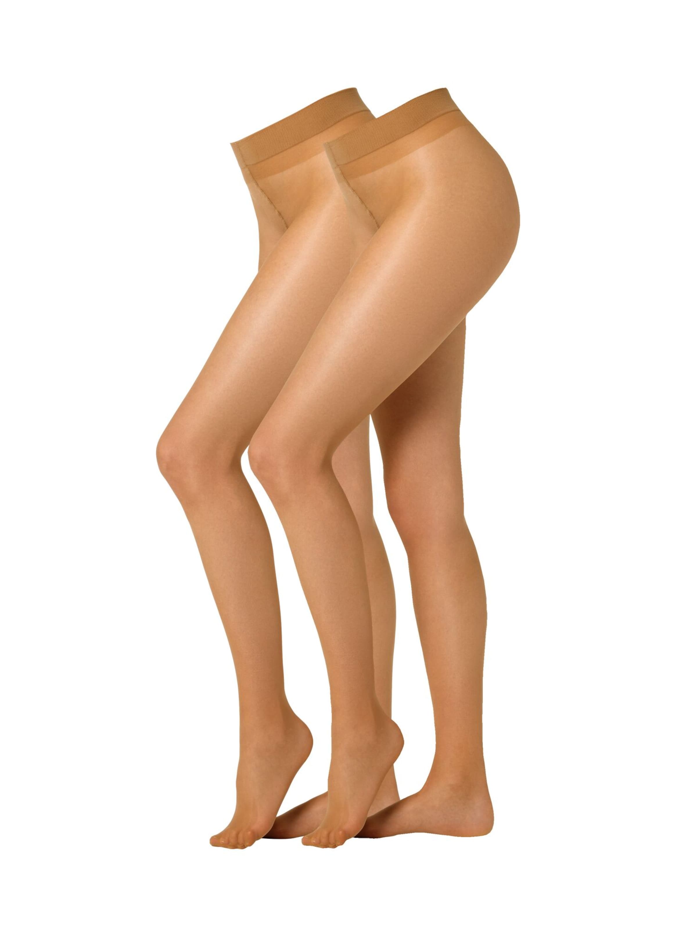 camano Feinstrumpfhose in Beige: Vorderseite
