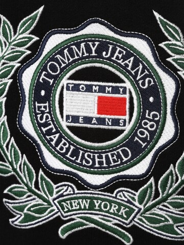 Tommy Jeans Plus Mikina – černá