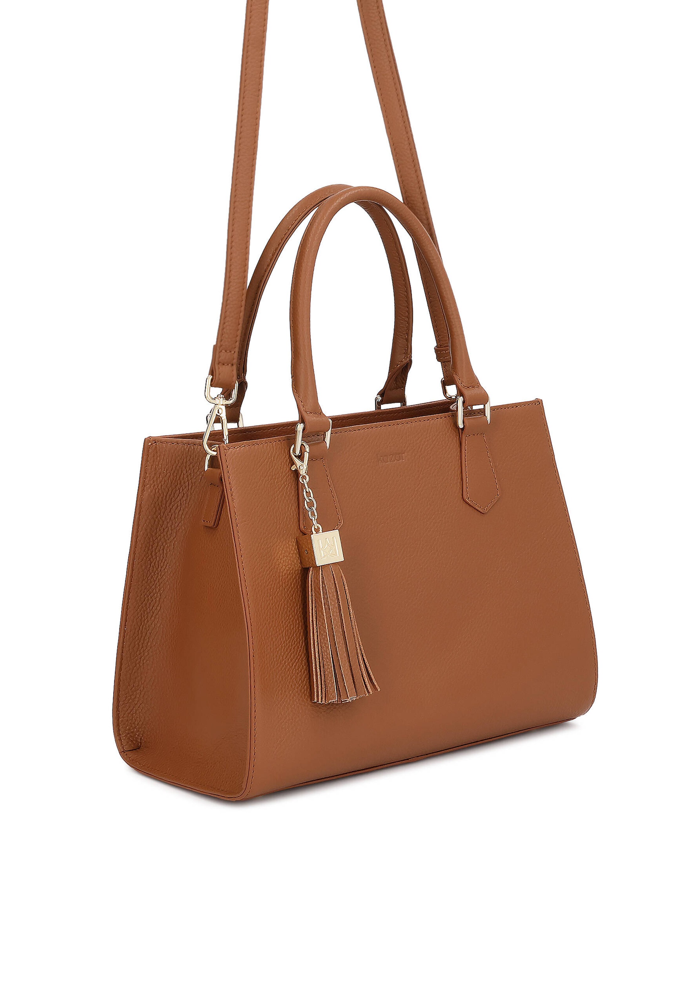 Kazar Handtas in Bruin