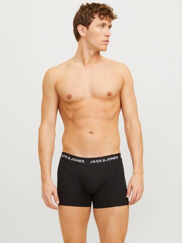 JACK & JONES Boxershorts 'abstract trunks' in Zwart