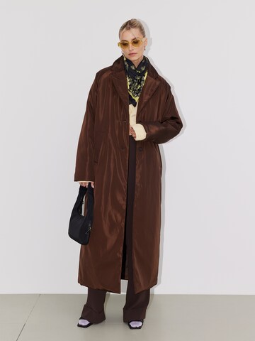 LeGer by Lena Gercke Between-Seasons Coat 'Josina' in Brown: front