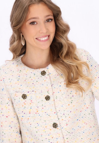 Veste mi-saison IZIA en blanc