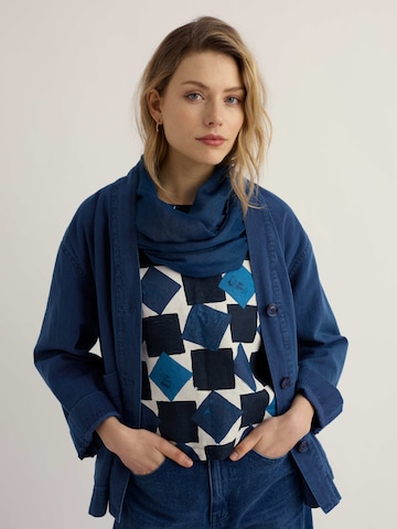 Seasalt Cornwall Loop scarf 'Wilcove' in Green: front