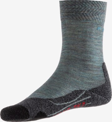 FALKE Athletic Socks 'TK2 Melange' in Grey: front