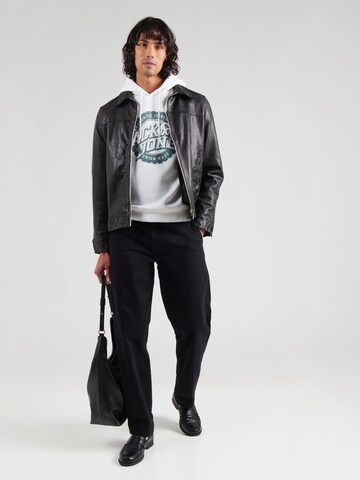 Jack & Jones Premium Sweatshirt 'JPRBLUBARON' in White