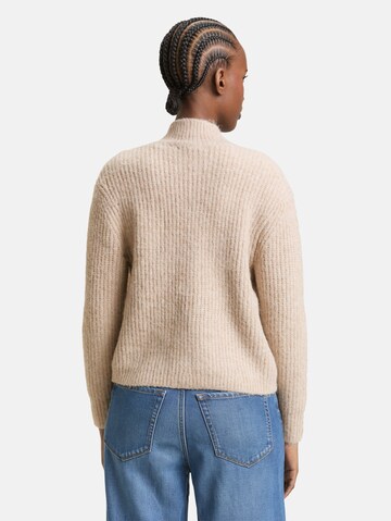 TOM TAILOR DENIM Knit Cardigan in Beige