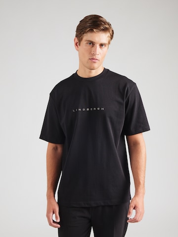 Lindbergh T-shirt i svart: framsida