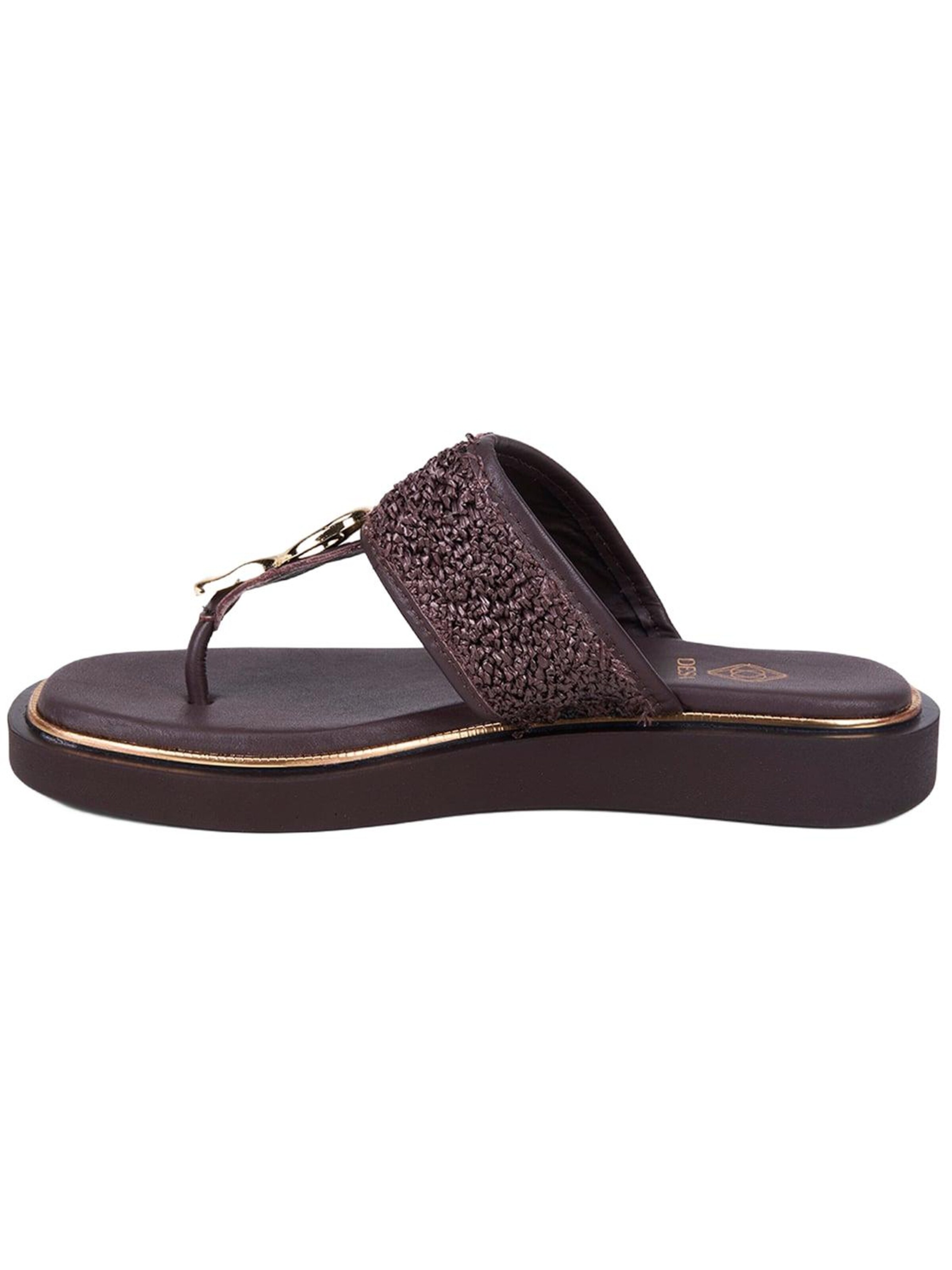 Desa Teenslipper in Bruin
