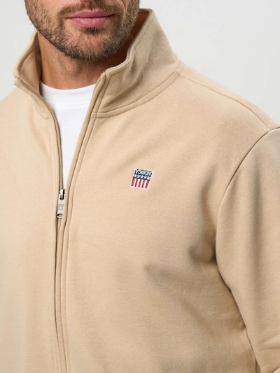 VINSON Sudadera con cremallera 'VMSully' en L en beige, Vista del producto