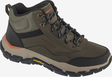 SKECHERS Lace-Up Boots 'Skechers Santoro - Hopkins' in Green: front