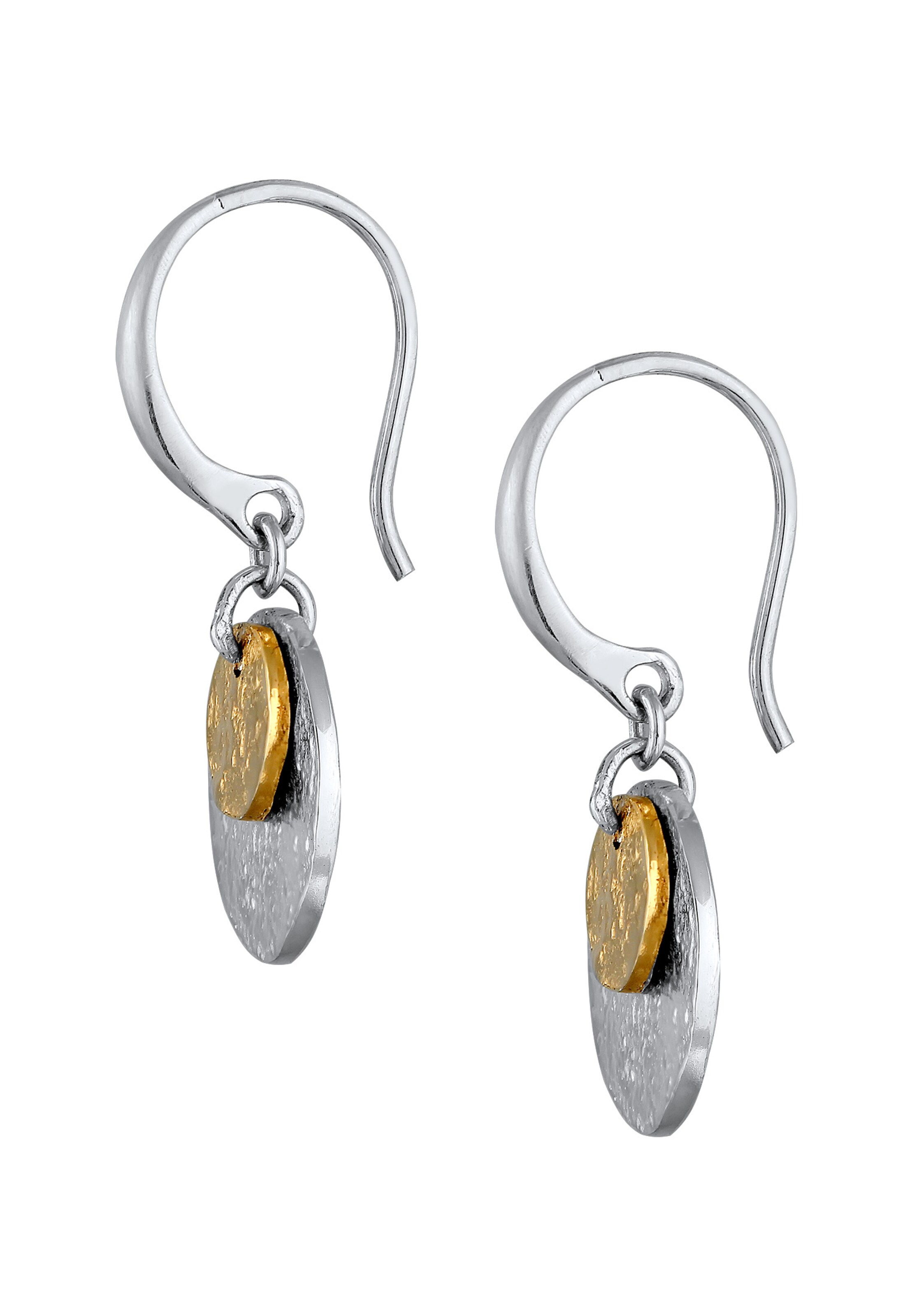 Boucles d'oreilles ELLI en argent : devant