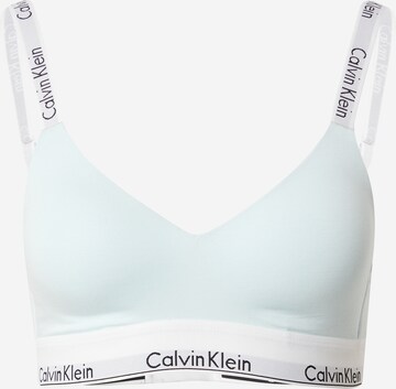 Calvin Klein Underwear Rinnahoidja, värv sinine: eest vaates