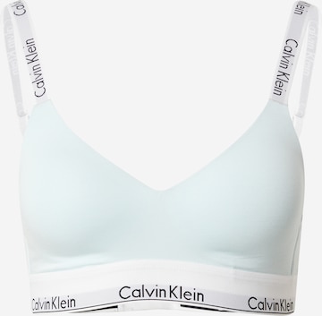 Calvin Klein Underwear Bralette Bra in Blue: front