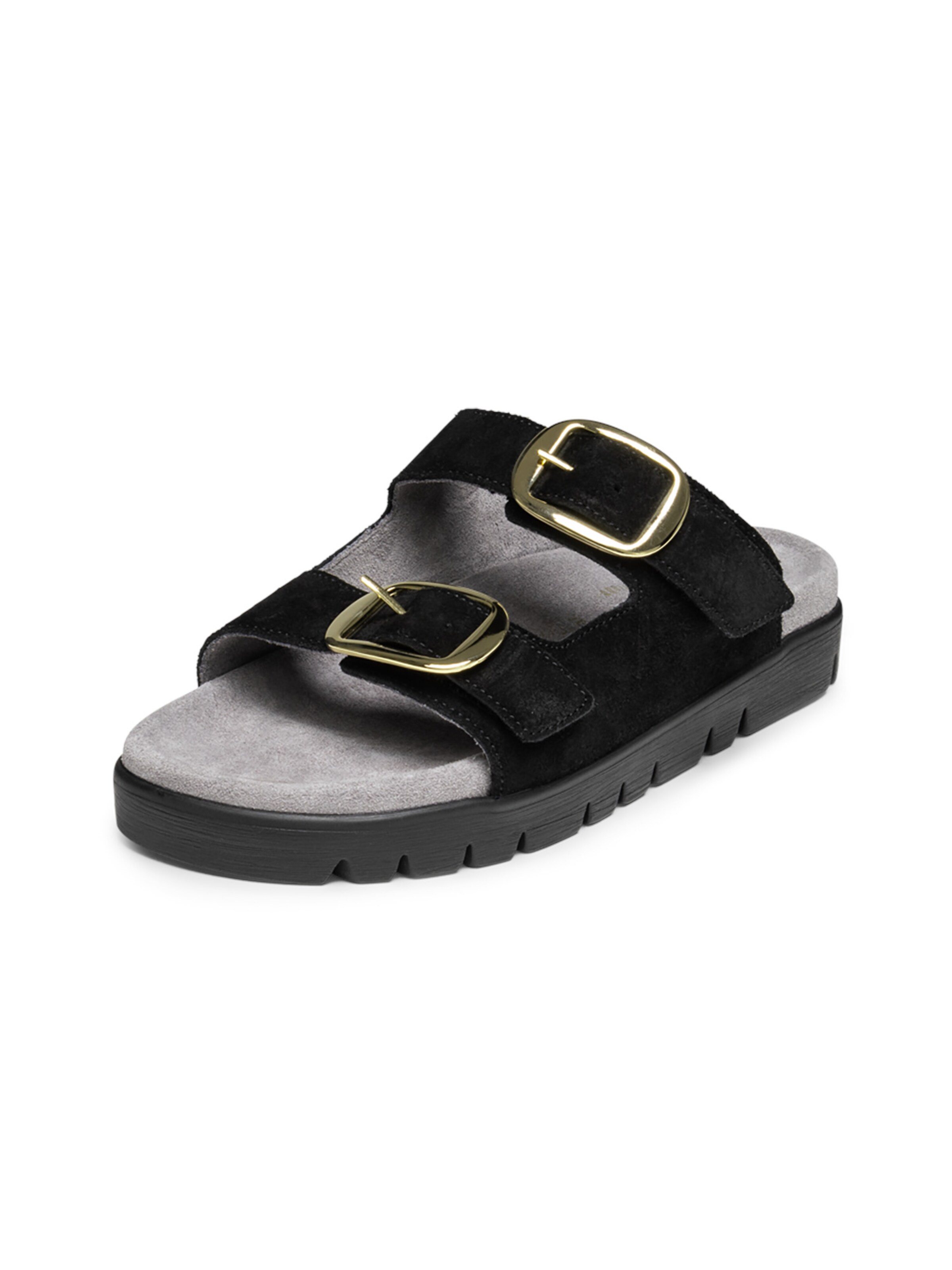 VITAFORM Muiltjes in Zwart: voorkant