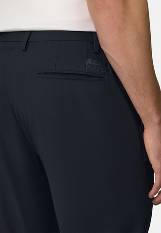 Coupe slim Pantalon Boggi Milano en bleu