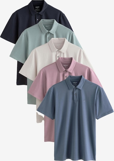 Next Koszulka w kolorze ecru / szafir / miętowy / stary róż / czarnym, Podgląd produktu