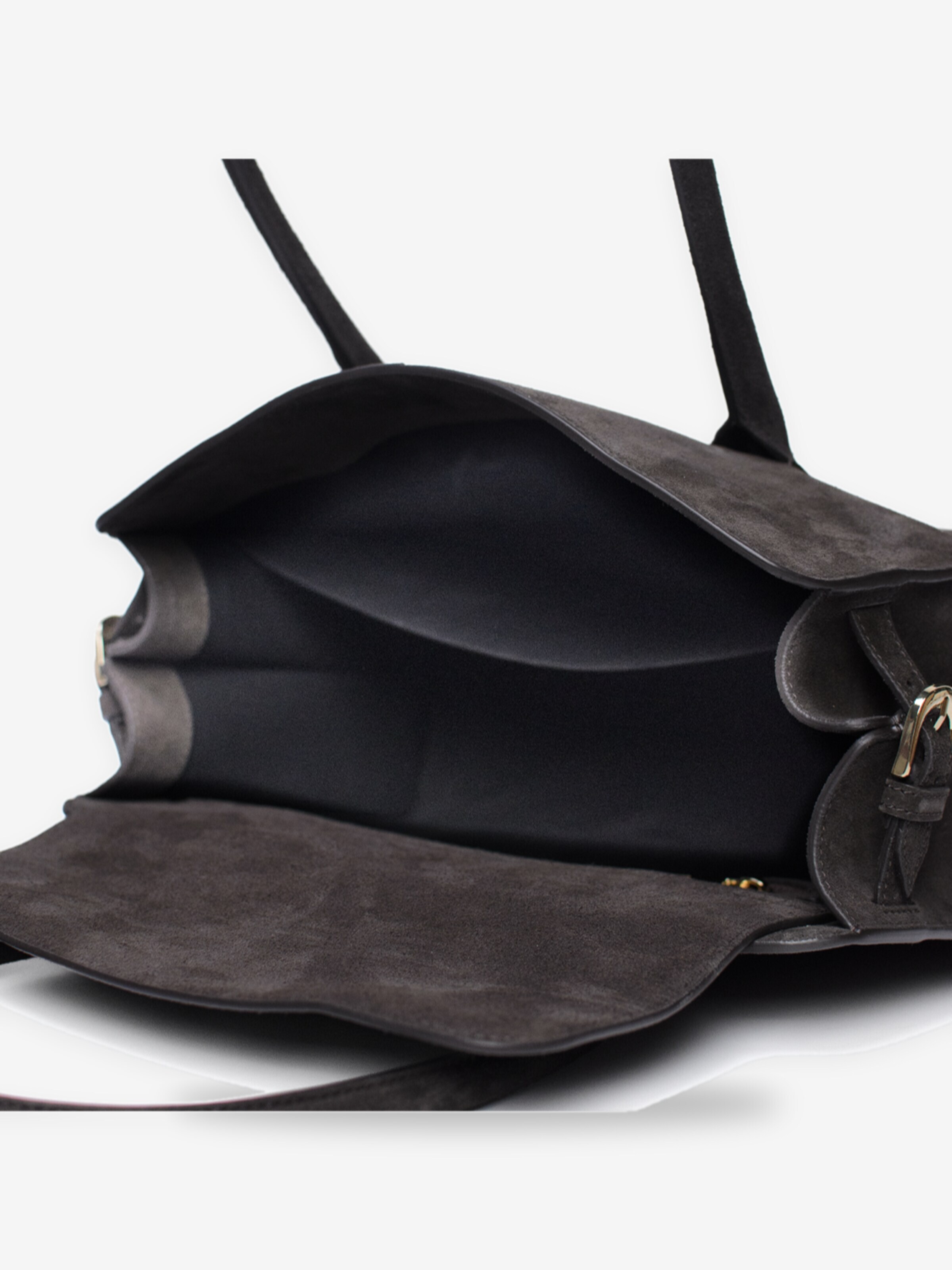 Borsa a mano 'Loretto' di Latalia in marrone