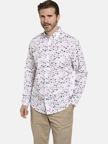 Coupe regular Chemise ' Marlitote ' BABISTA en blanc : devant