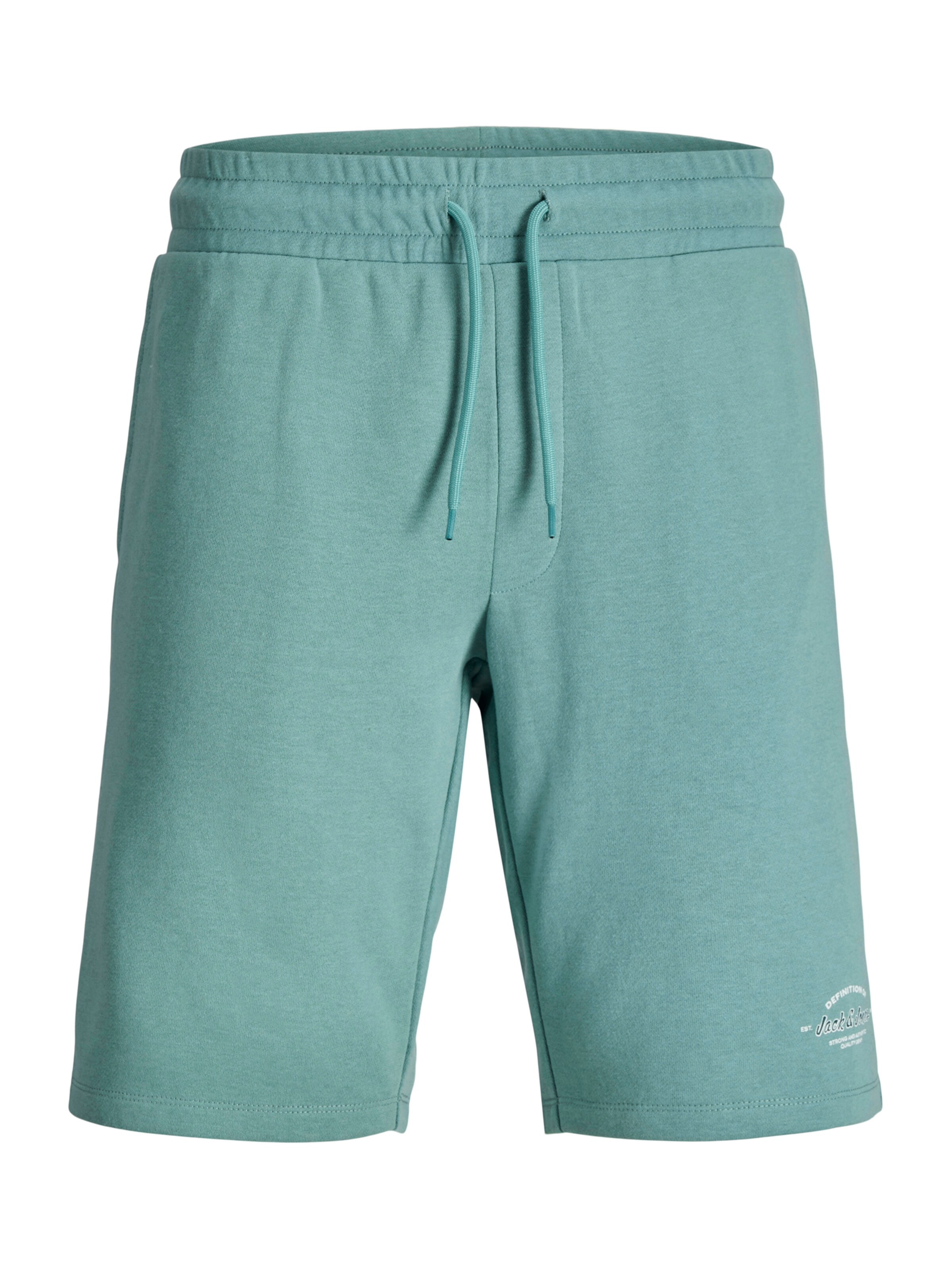 JACK & JONES Hlače 'JPSTGORDON BRANDON' | modra barva: sprednja stran