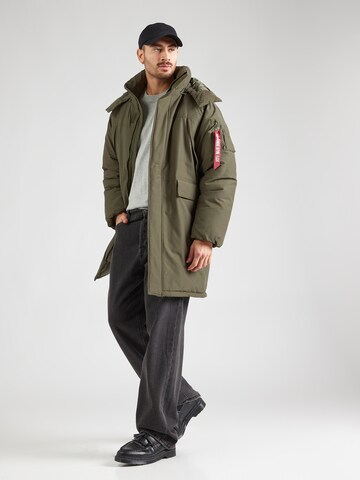 ALPHA INDUSTRIES - Parca de entretiempo en verde