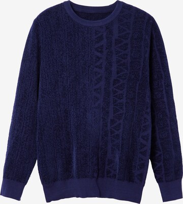 Desigual Sweater in Blue: front