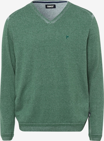 PIONEER Pullover in Grün: front