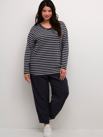 T-shirt 'KC Winni' KAFFE CURVE en noir