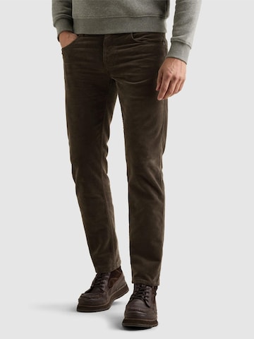 PME Legend Regular Byxa 'PME Legend Nightflight regular fit pants in corduroy' i grå: framsida
