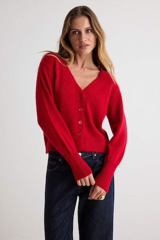 Trendyol Strickjacke in Rot: Vorderseite