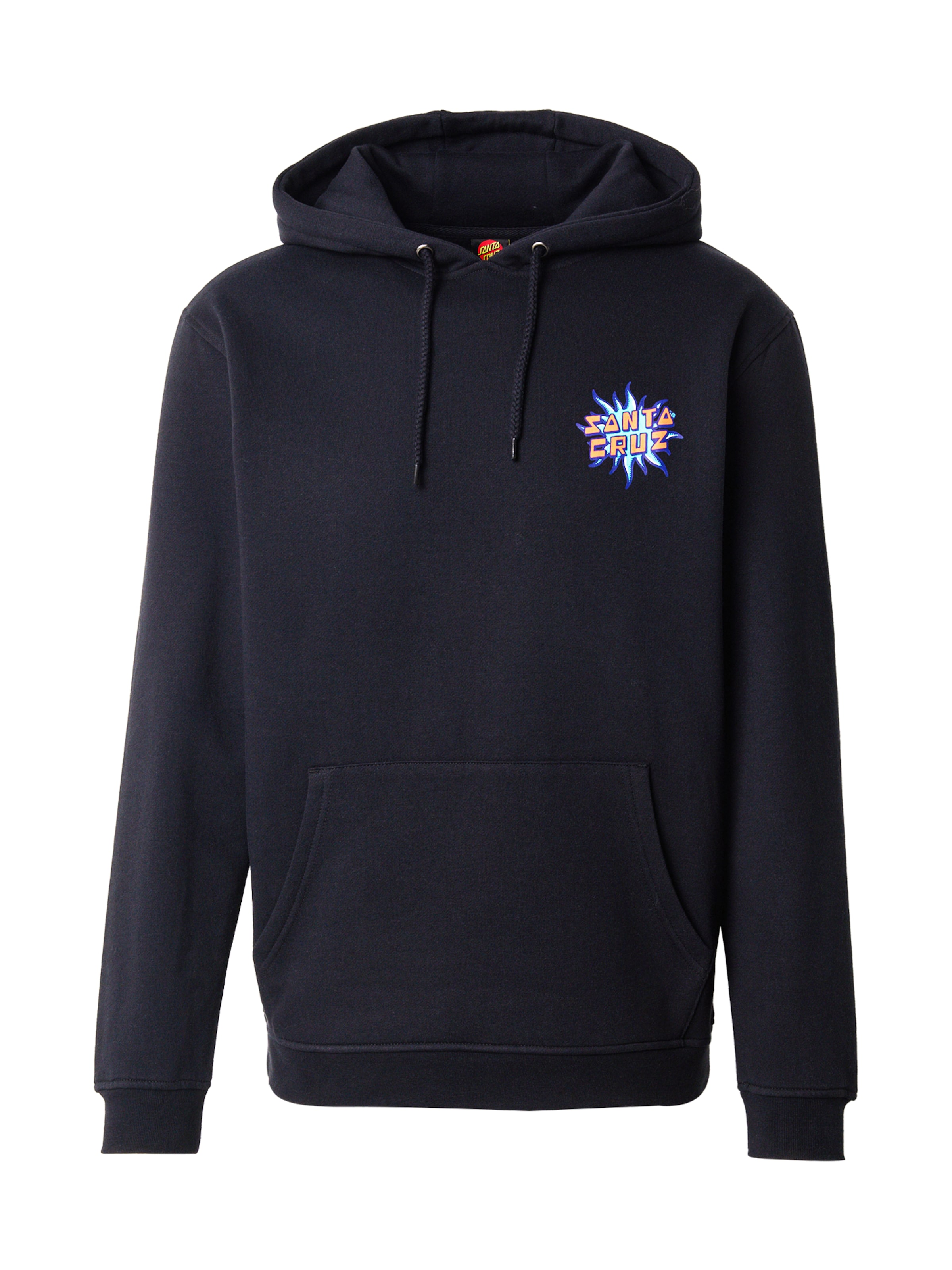 juoda Santa Cruz Megztinis be užsegimo 'Sol Tripper': priekis