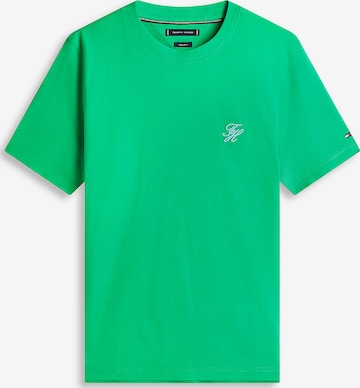 TOMMY HILFIGER T-Shirt in Grün: Vorderseite