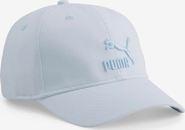 Casquette PUMA en bleu : devant