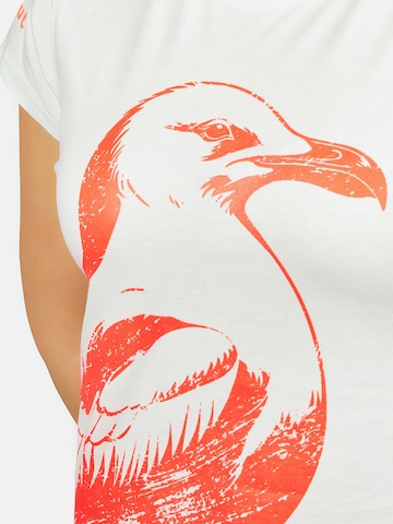 salzhaut Shirt 'Ülk' in Weiß