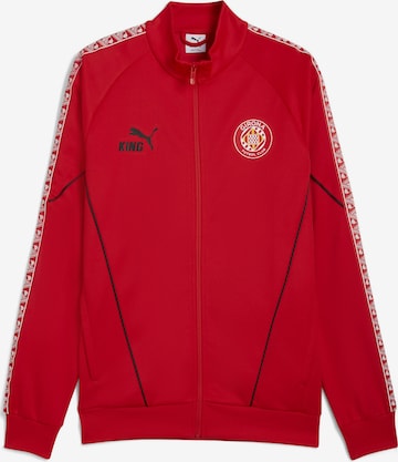 PUMA Trainingsjacke 'Girona FC KING Anthem' in Rot: Vorderseite