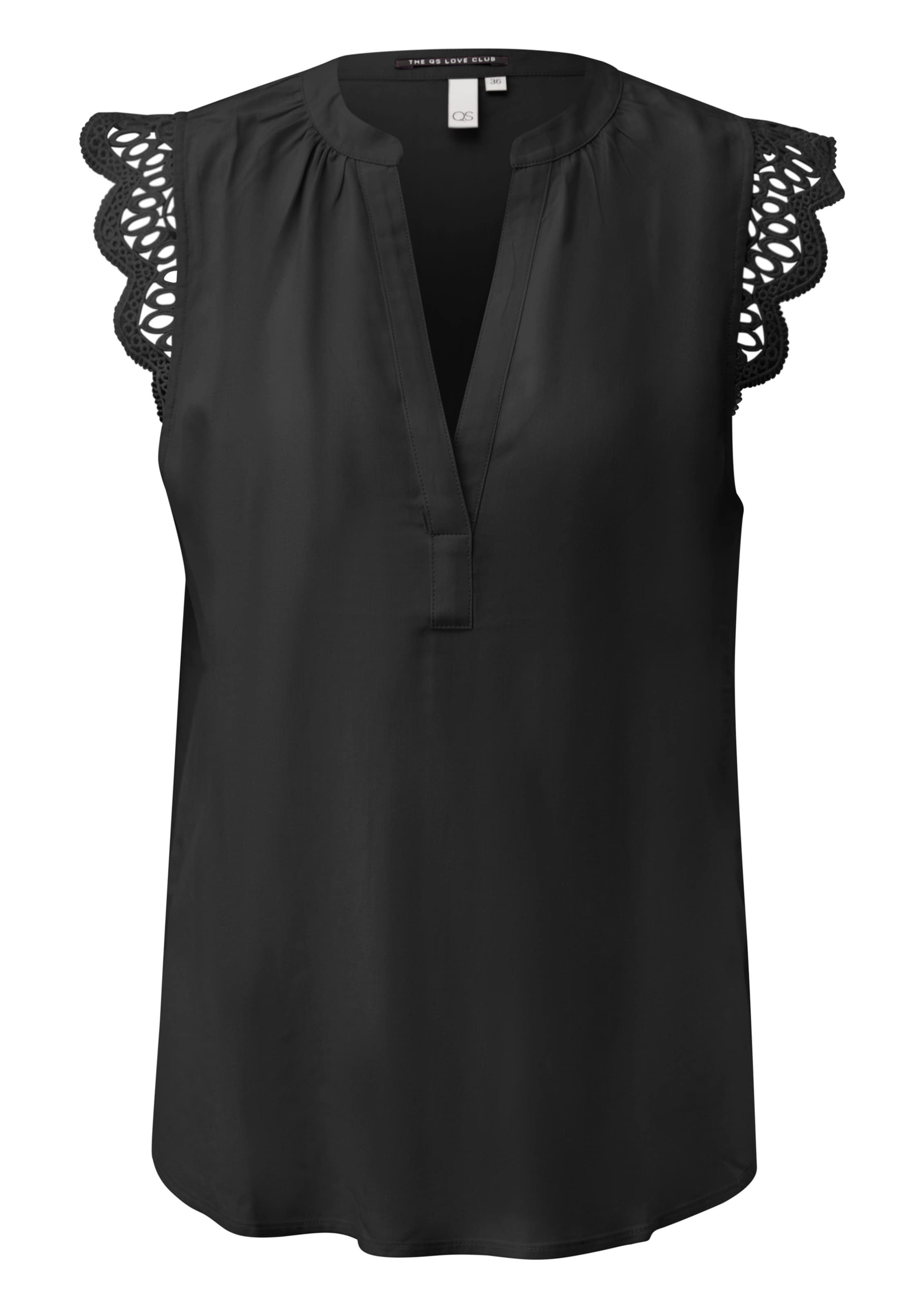 QS Chemisier en noir, Vue avec produit