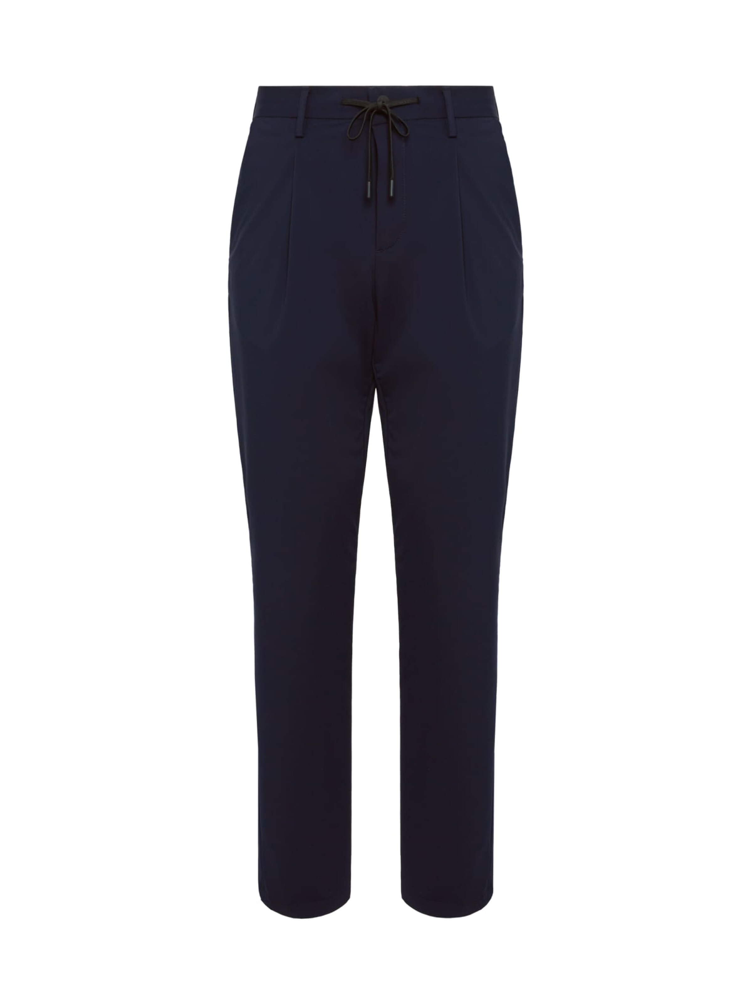 zils Boggi Milano Piegulošs Čino bikses: no priekšpuses