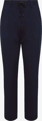 Coupe slim Pantalon chino Boggi Milano en bleu : devant
