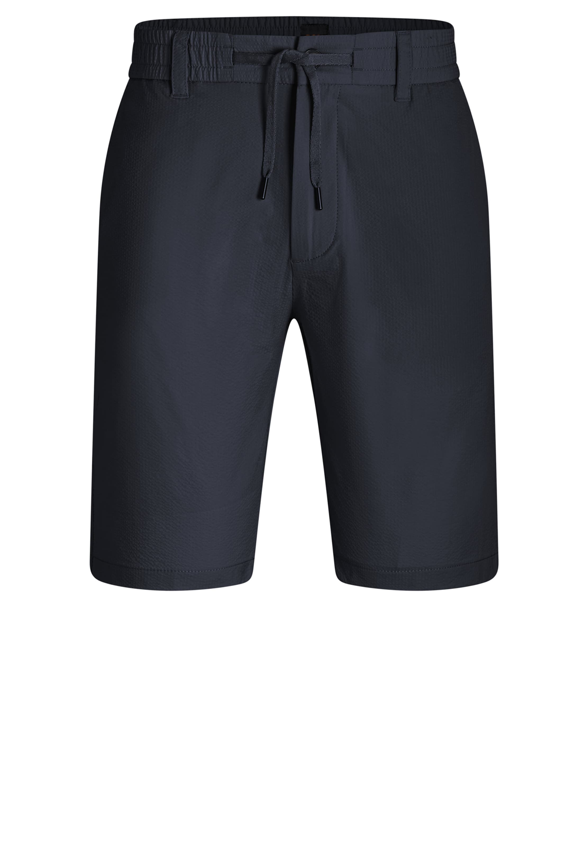 BOSS Regular Chino Pants in Blue: front