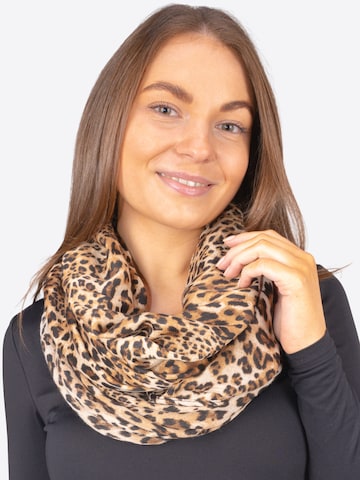 Seasons of April Tunnelsjaal 'JASMINE' in Bruin