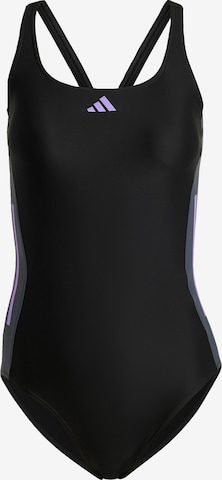 Bustier Maillot de bain sport ADIDAS PERFORMANCE en noir : devant