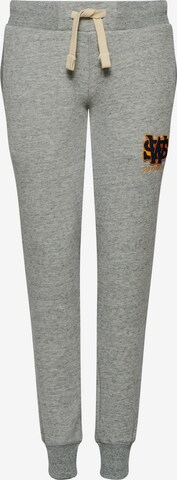 Superdry Pants 'Vintage Collegiate' in Grey: front