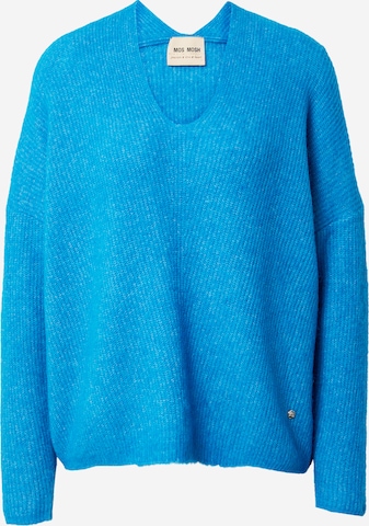 MOS MOSH Sweater in Blue: front