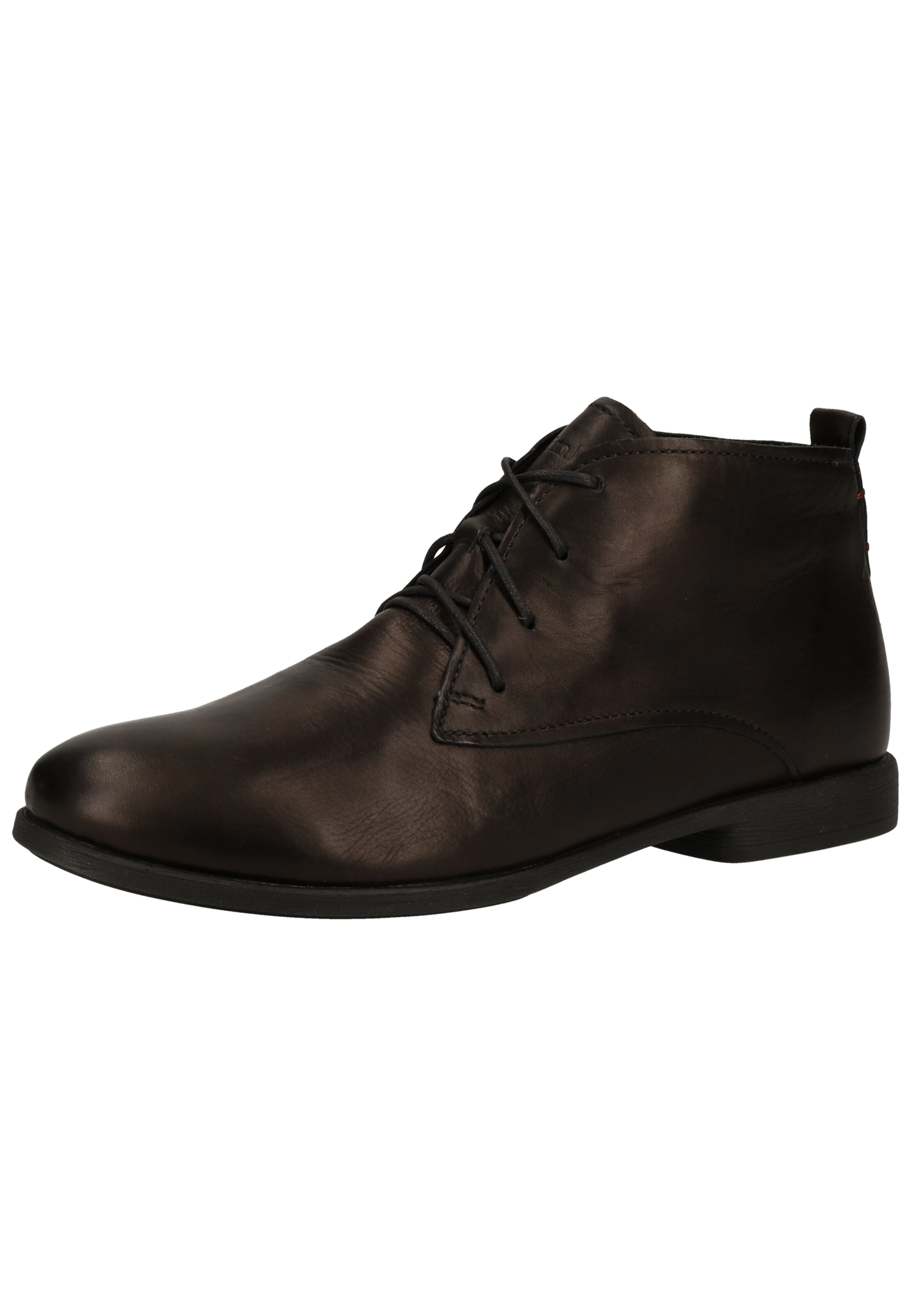 THINK! Lace-Up Ankle Boots in Brown: front