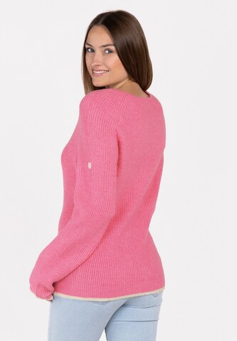 Key Largo Sweter 'Caro' w kolorze różowy