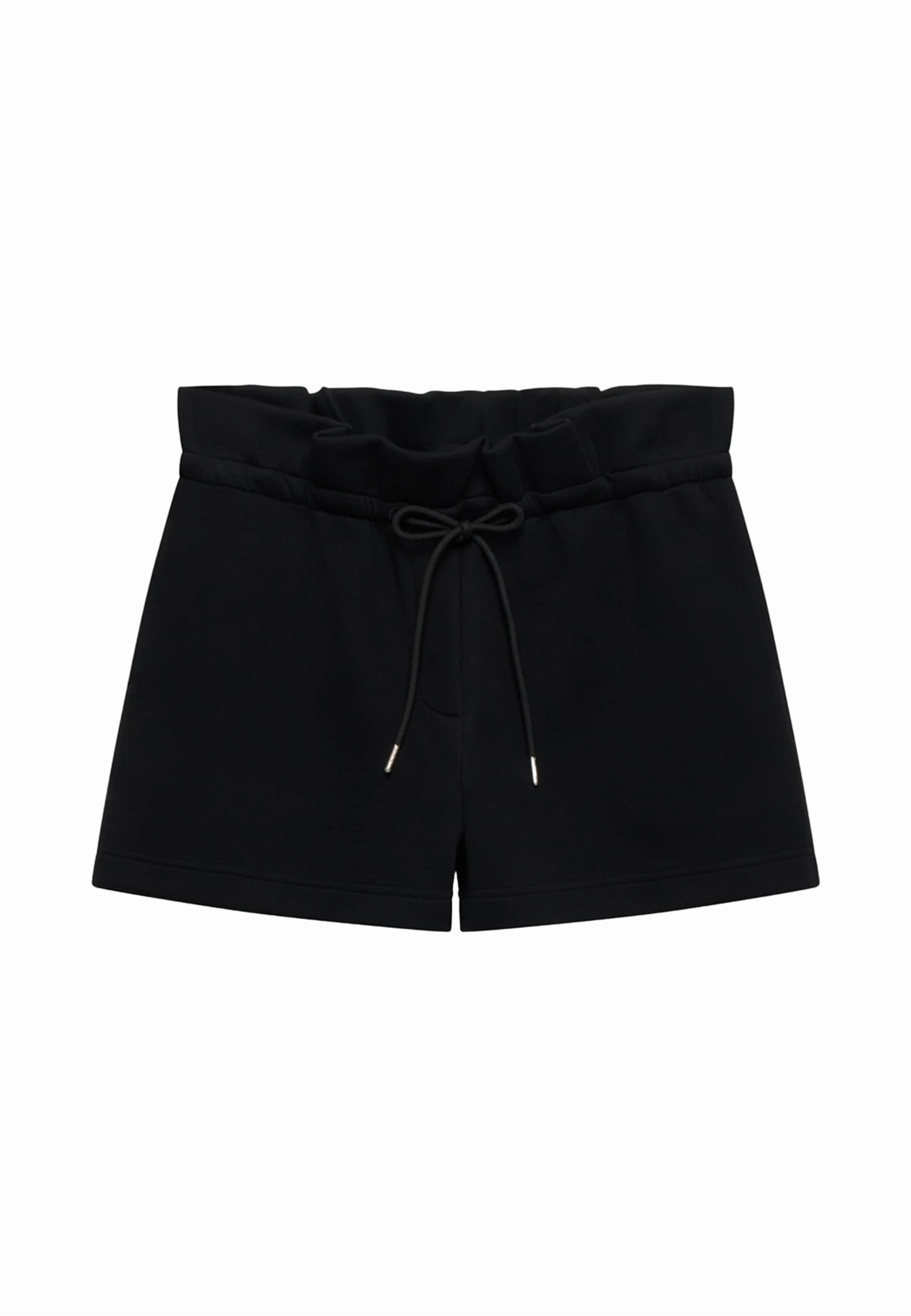 Regular Pantalon 'Mavie' OH APRIL en noir : devant